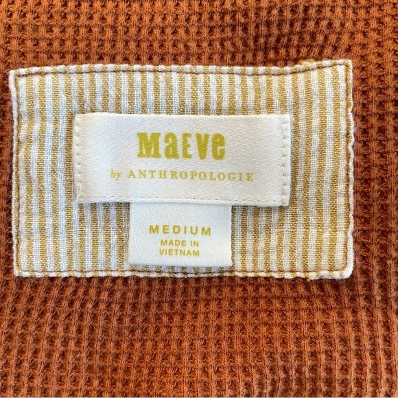 Maeve / Anthropologie | Eliza Henley Waffle Knit Tunic Top - Picture 6 of 12